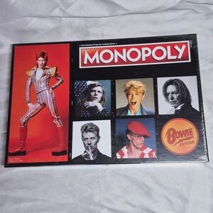David Bowie edition Monopoly board game new sealed unopened